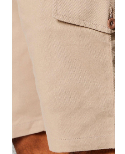 Men-Slim-Fit-Cargo-Shorts