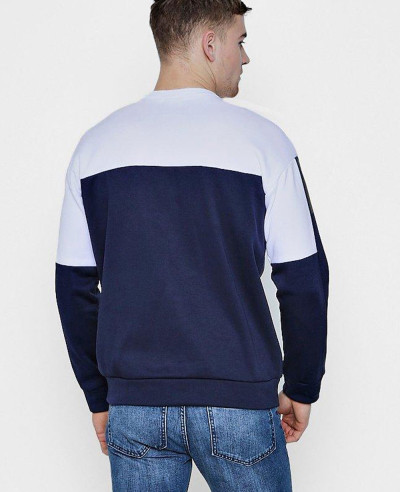 Most Selling Fleece Crew Neck Sweat With Contrast Sweatshirt