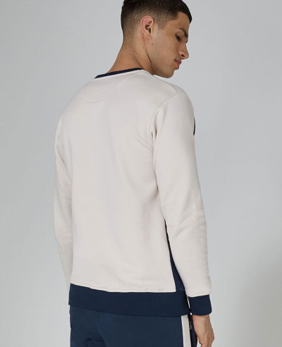 Navy And Cream Premium Sweatshirt