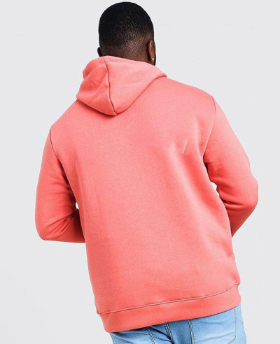 New Big & Tall Men Pullover Branded Hoodie With Back Print