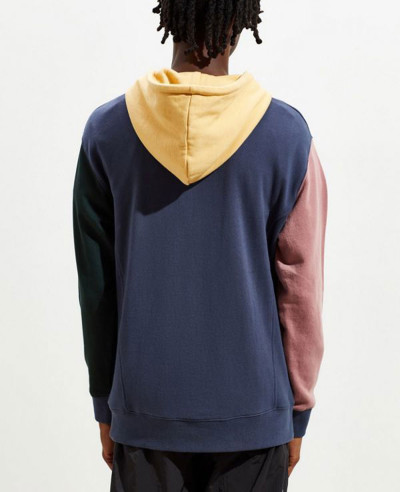 New Branded Barney Cools Block Quick Pullover Longline Hoodie Sweatshirt