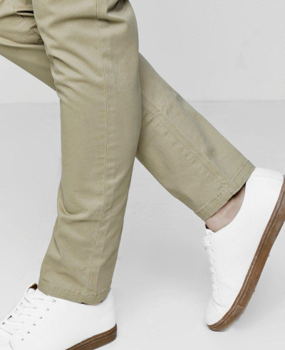 New Custom Slim Fit Chino Trousers With Stretch