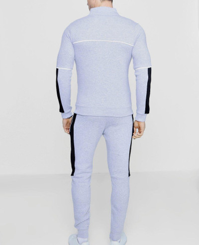 New-Fashion-Colour-Block-Zipper-Through-Tracksuit