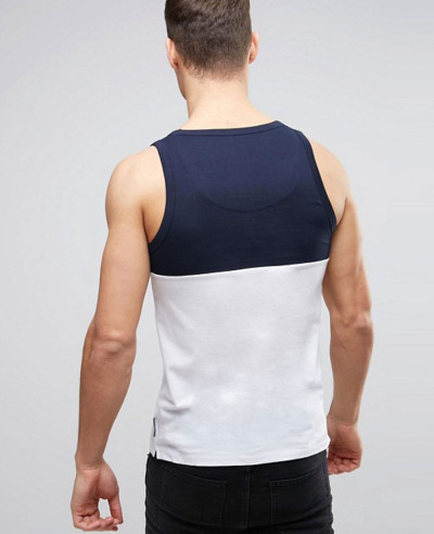 New Hot Selling Men Block Vest with Pocket