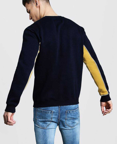 New Hot Selling Men Color Block Stylish Sweater