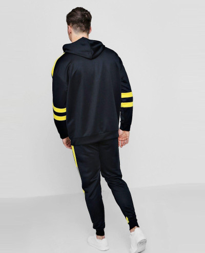 New Stylish Oversized Moto Tracksuit In Tricot