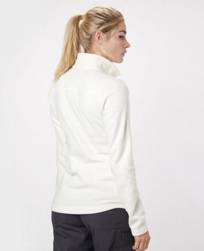 New Stylish White Half Zipper Polar Fleece Jacket