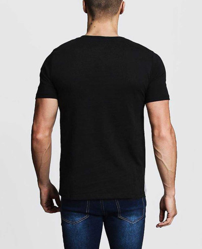 New-Trendy-Stylish-Men-Spliced-Colour-Block-T-Shirt