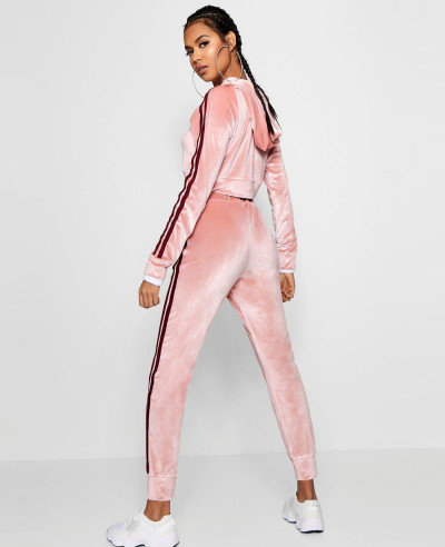 Olivia-Side-Stripe-Velour-Jogger