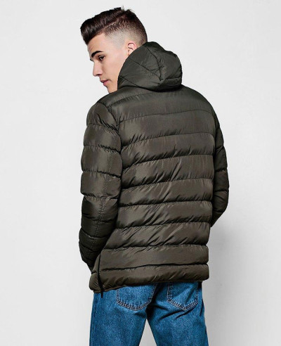Over The Head Quilted Jacket
