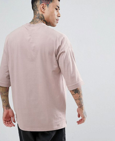 Oversized Loose Fitting With Deep Rib T Shirt