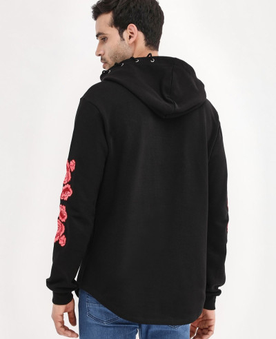 Rose-Embroidered-Curved-Hem-Hoodie