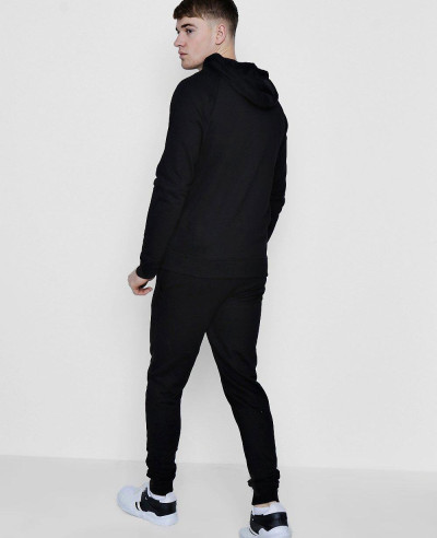 Skinny Fit Raglan Hooded Tracksuit