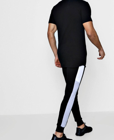 Skinny Fit Side Panelled Sweatpant Joggers