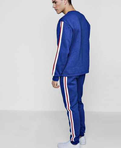 Skinny-Stripe-Sweater-Tracksuit