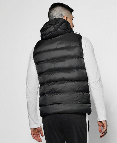 Sleeveless-Puffer-Padded-With-Hood-Vest