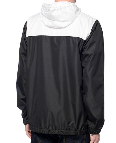 Sprint-White-&-Black-Windbreaker-Jacket