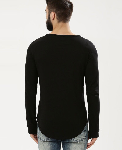 Square-Neck-With-Thumbhole-T-Shirt