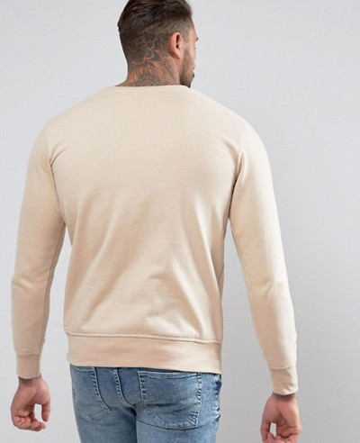 Sweatshirt In Beige Exclusive