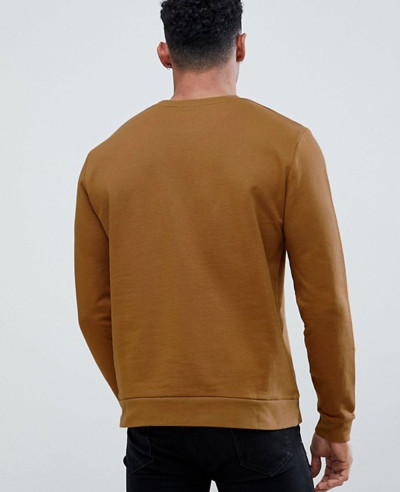 Sweatshirt In Dark Yellow