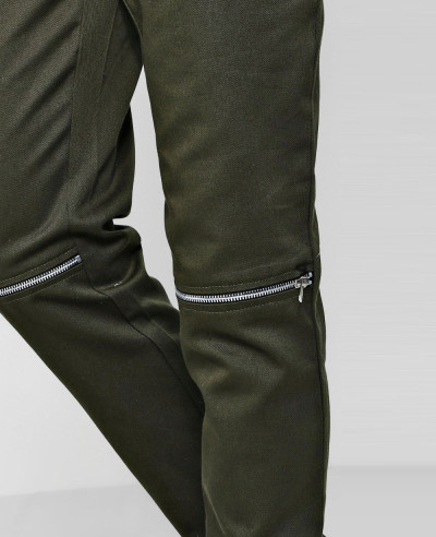 Twill-Zipper-Knee-Jogger-Style-Trousers