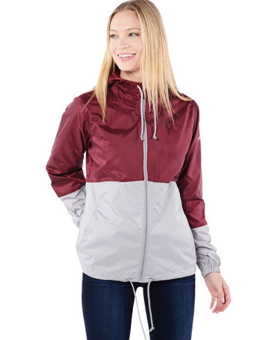 Two Tone Women Flash Forward Windbreaker Jacket