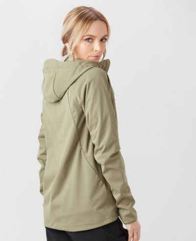 Women-Green-Fashion-Softshell-Hooded-Jacket