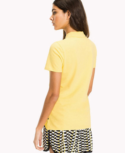 Yellow-Fitted-Heritage-Stripe-Polo-Shirt