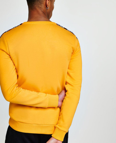 Yellow-Taping-Men-Sweatshirt
