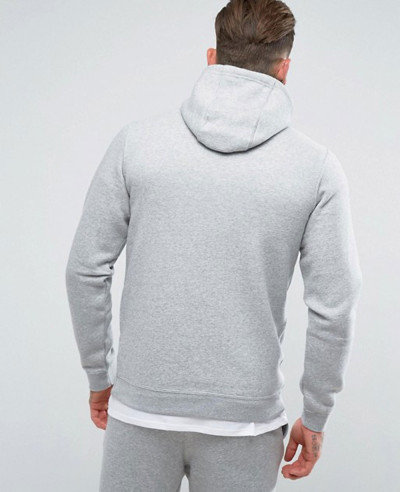 Cream Dropped Shoulder Split Hem Hoodie Wholesale Manufacturer