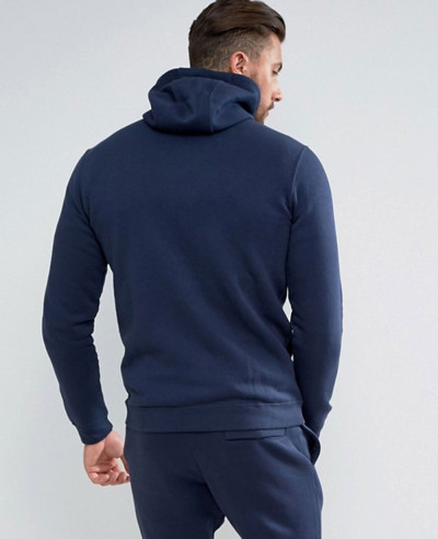 Zip-Up-Hoodie-With-Futura-Logo-In-Navy