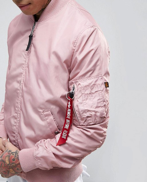 Bomber-Jacket-Slim-Fit-in-Pink