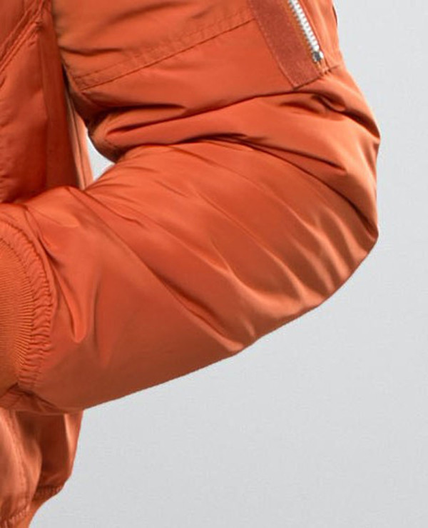 Bomber-Jacket-with-Pocket-in-Rust