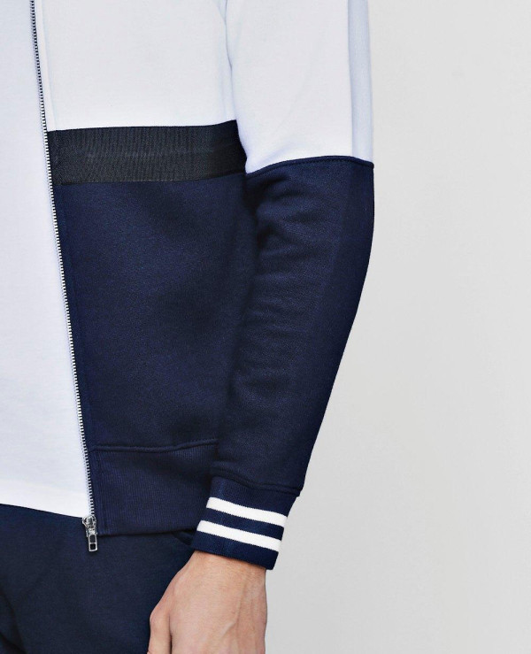 Colour-Block-Zipper-Through-Track-Top-Sweatshirt