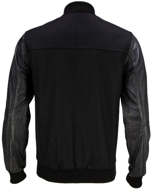 Custom letterman jackets deals with leather sleeves