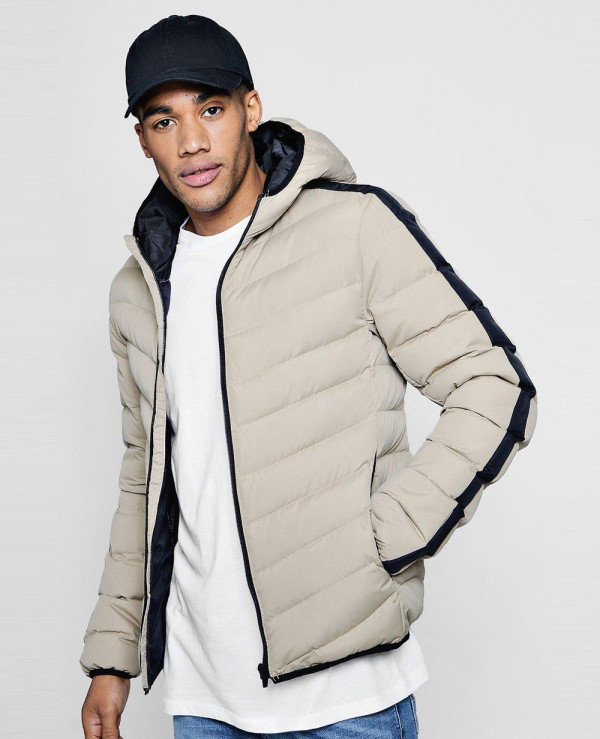 Hooded-Contrast-Panel-Padded-Jacket
