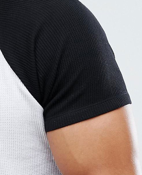 Longline-Muscle-With-Curved-Hem-And-Contrast-Raglan-Sleeves-T-Shirt