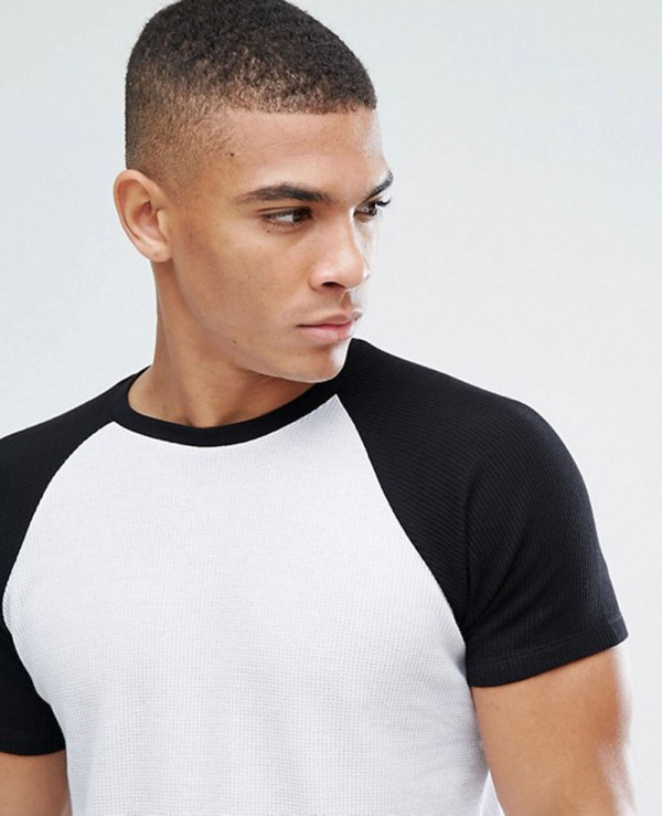Longline-Muscle-With-Curved-Hem-And-Contrast-Raglan-Sleeves-T-Shirt