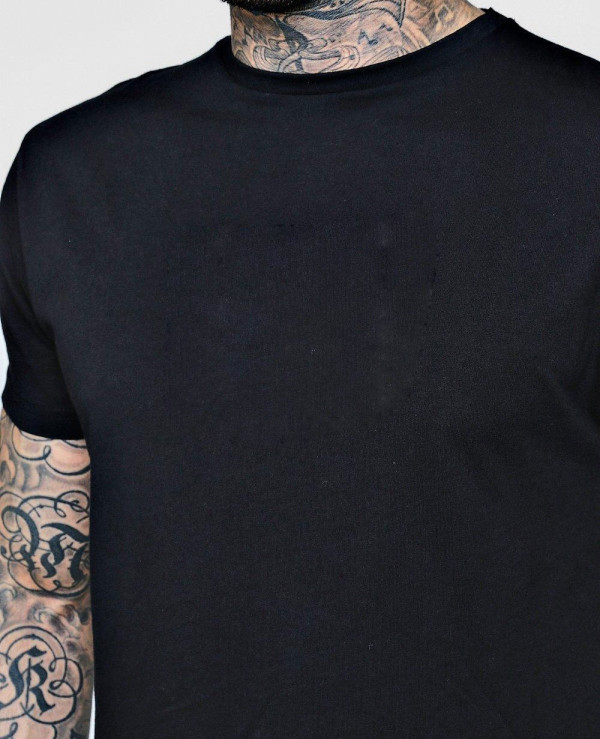 Longline-Print-With-Curve-Hem-T-Shirt