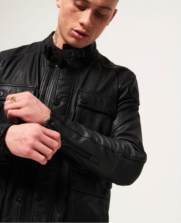 Men-Biker-Leather-Rotor-Jacket