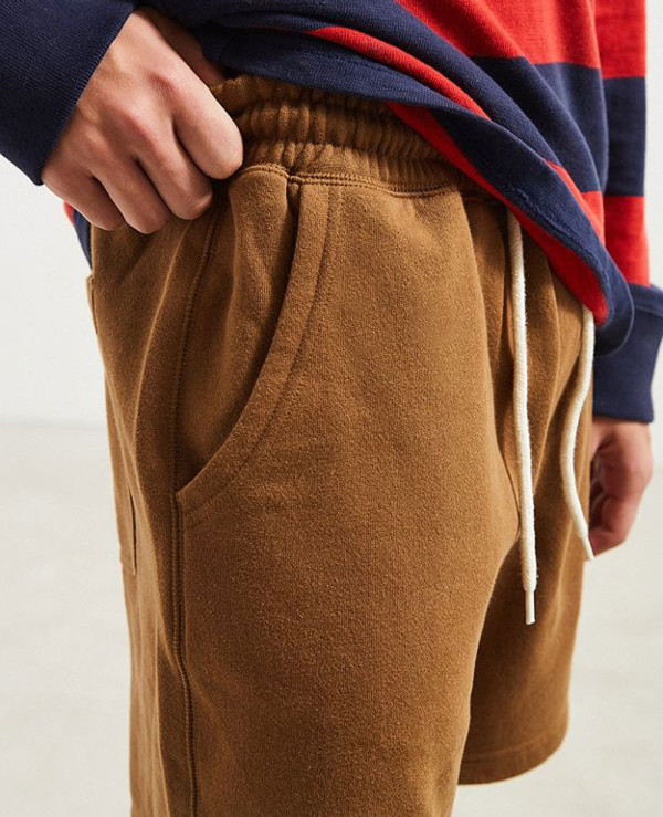 Men-Cotton-Fleece-Volley-Short