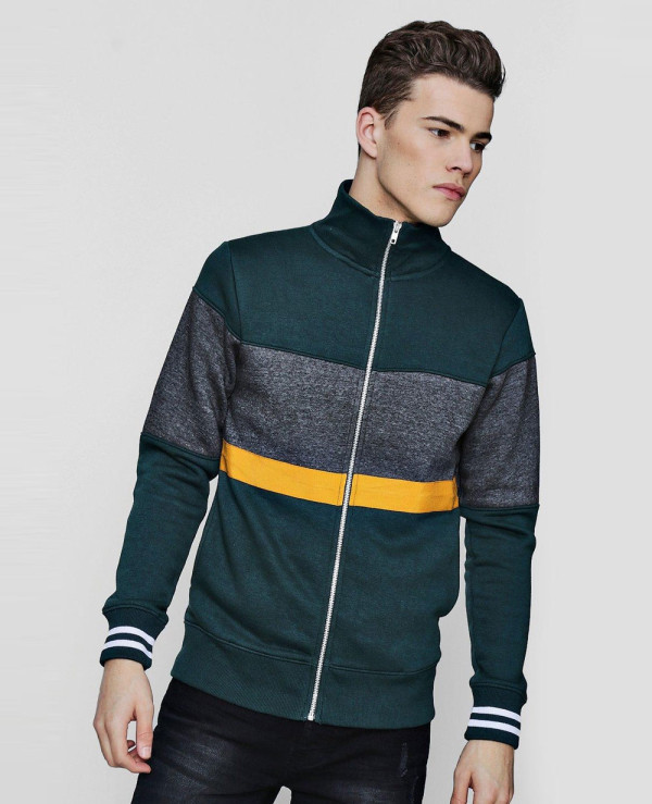 Men-High-Quality-Custom-Raglan-Sleeve-Textured-Sweater-Sweatshirt
