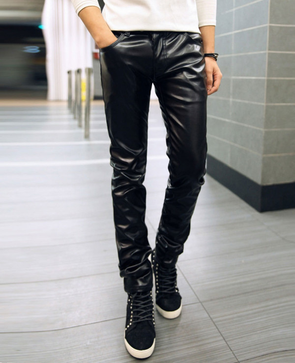 Men-High-Quality-Real-Leather-Bikers-Pants