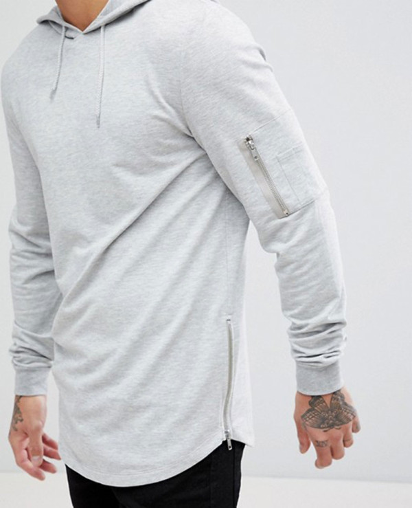 Muscle-Longline-With-Side-Zipper-And-Curved-Hem-Pockets-In-Grey-Hoodie