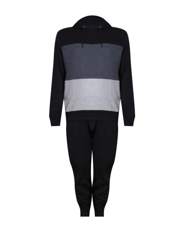 New-Hot-Selling-Big-And-Tall-Skinny-Fit-Colour-Block-Tracksuit