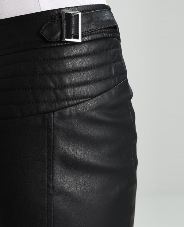 New-Stylish-Women-Custom-Leather-Mini-Skirt
