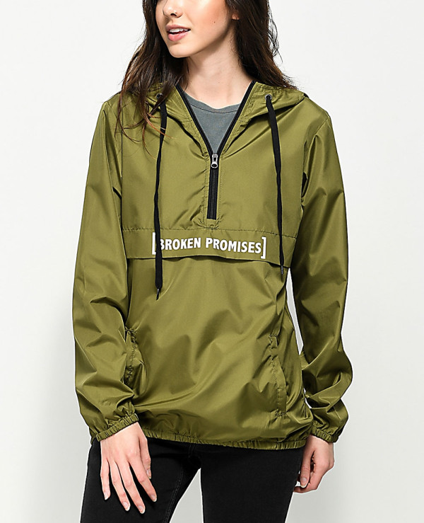 Olive Green New Windbreaker Adjustable Drawstring Hood Jacket Wholesale  Manufacturer & Exporters Textile & Fashion Leather Clothing Goods with we  have provide customization Brand your own