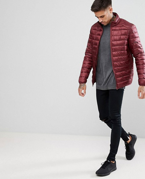 Padded-Jacket-In-Burgundy