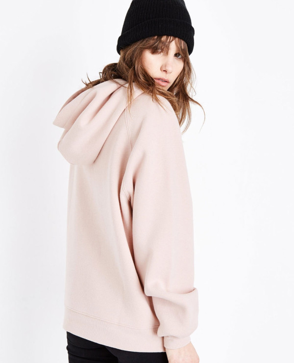 Balloon sleeve shop oversized hoodie