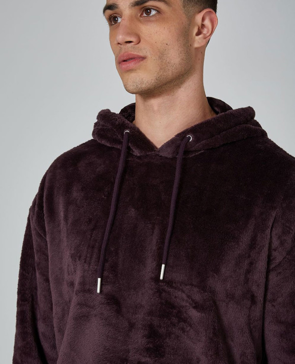 Purple-Faux-Fur-Hoodie